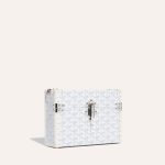 Goyard Cassette Trunk Bag White